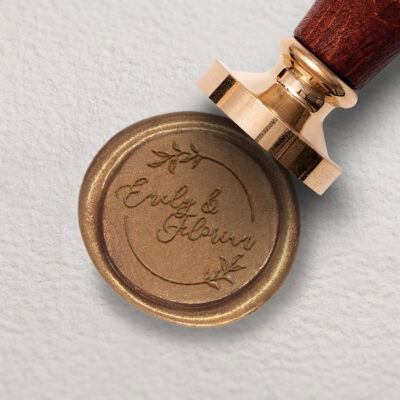 SIegelstempel Eukalyptuszweig